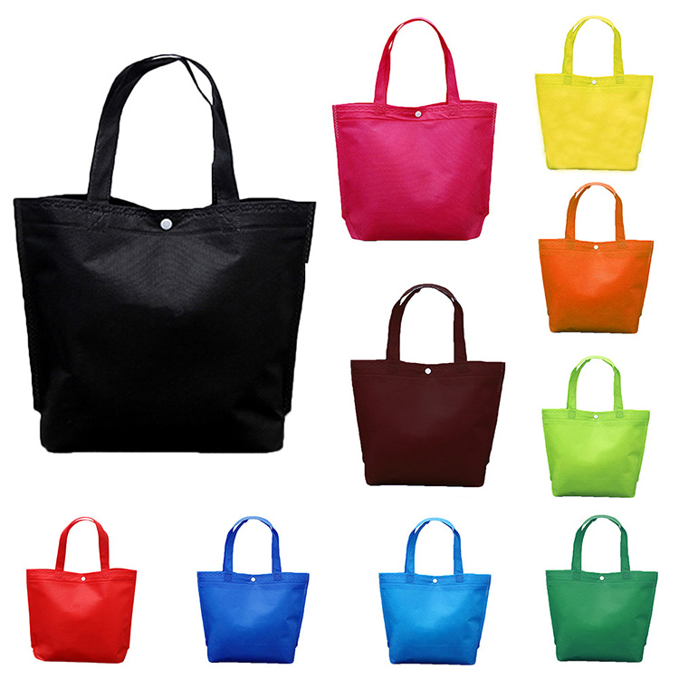 Mehrfarbige, farbefarbige nicht gewebte Handtasche