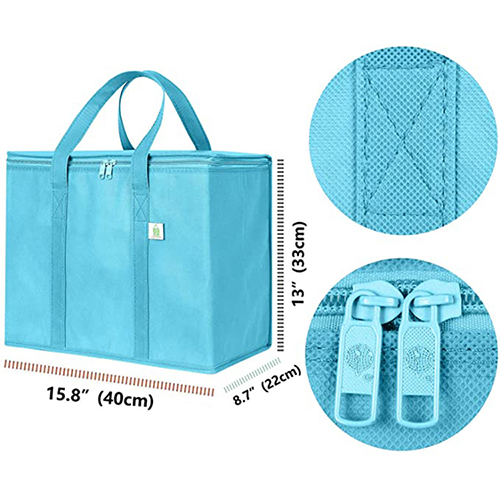 Kühle Lunchtasche in Meeresblau