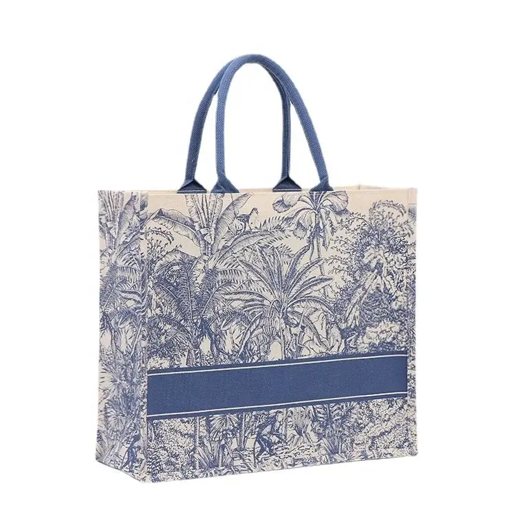 Die kundenspezifische Luxus -Strandtasche ist inspiriert von dem neuen tragbaren Konzept der wasserdichten Jute Damen -Reisetaschen von Designermarken