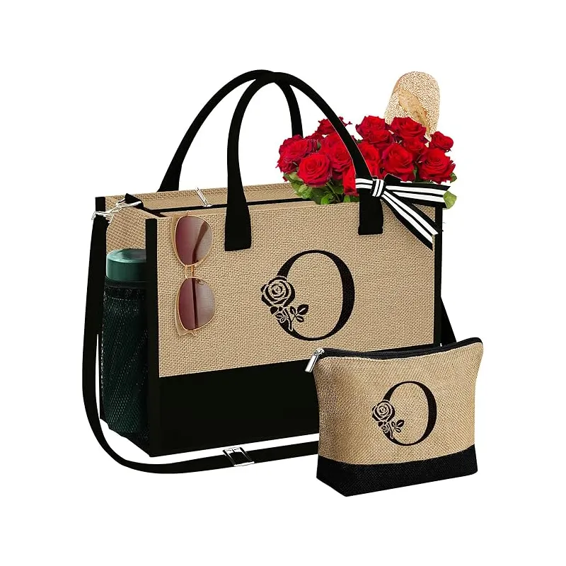 Tragetaschen und Kosmetiktaschen mit verstellbaren Reißverschluss -Taschen und Strandtaschen als Geburtstagsgeschenke für Frauen