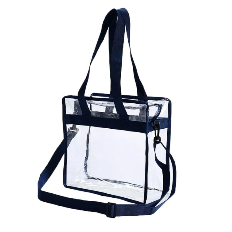 Transparente PVC-Einkaufstasche